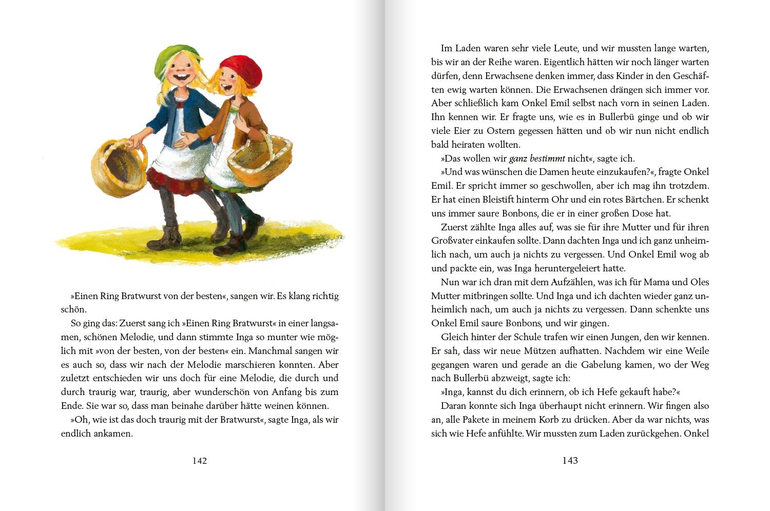 Beispielinhalt (Bild) Wir Kinder aus Bullerbü. Alle Abenteuer in einem Band