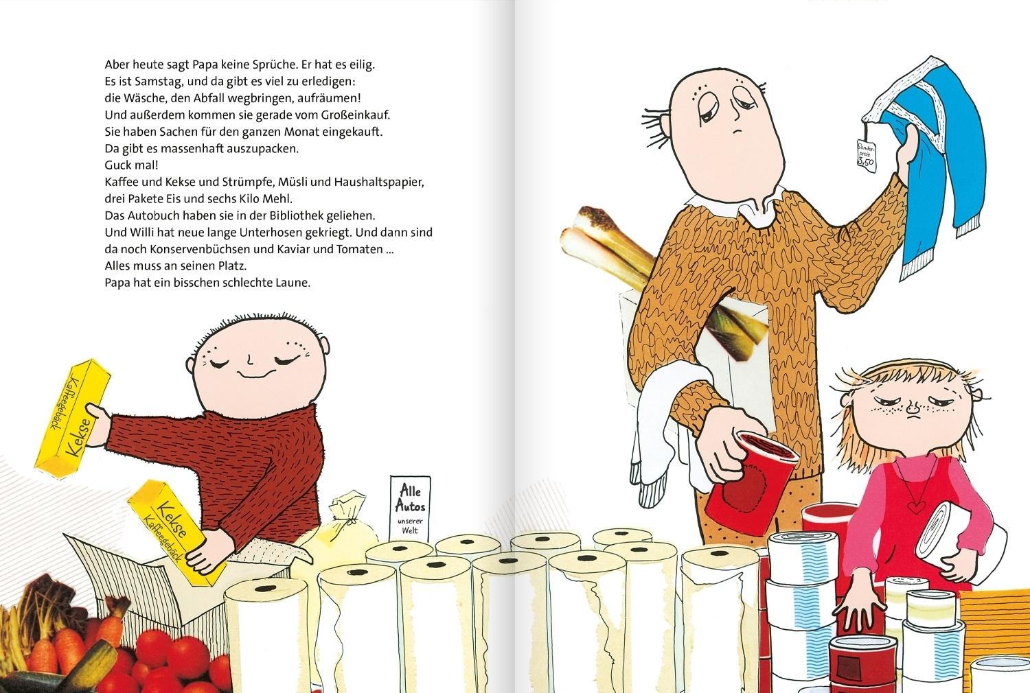Beispielinhalt (Bild) Willi Wiberg. Der große Sammelband