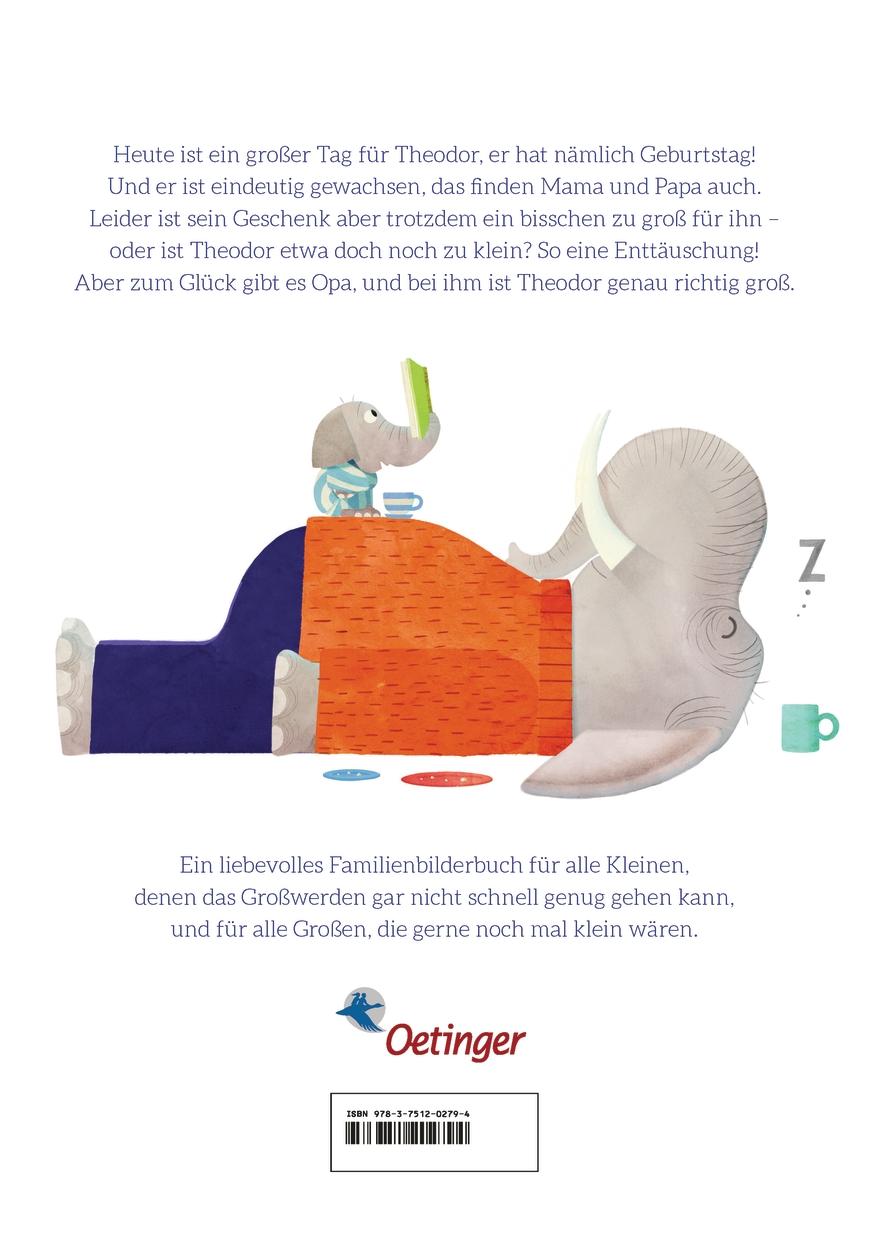 Rückseitencover Kleiner Rüssel, großer Tag