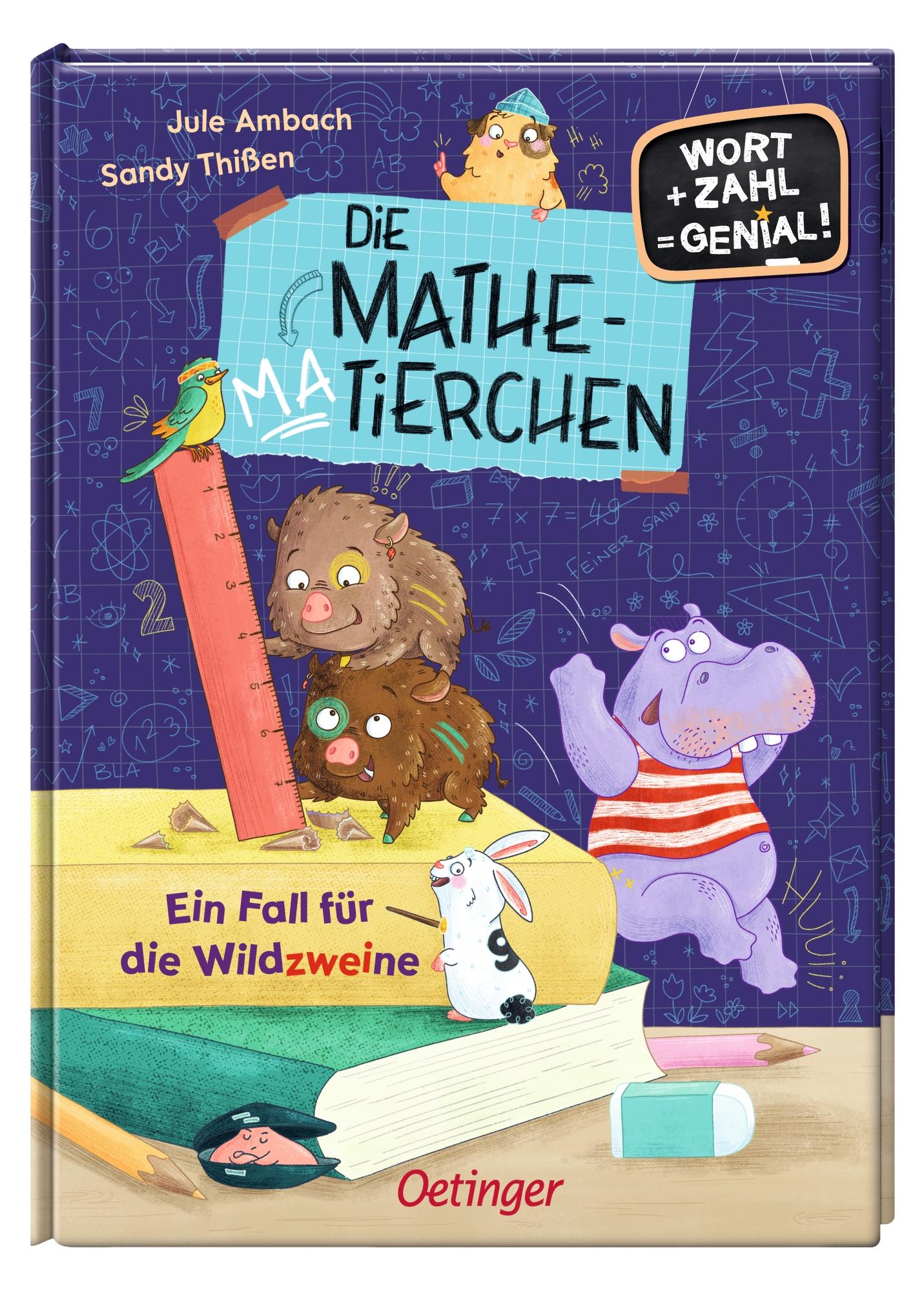 Beispielinhalt (Bild) Die Mathematierchen. Ein Fall für die Wildzweine