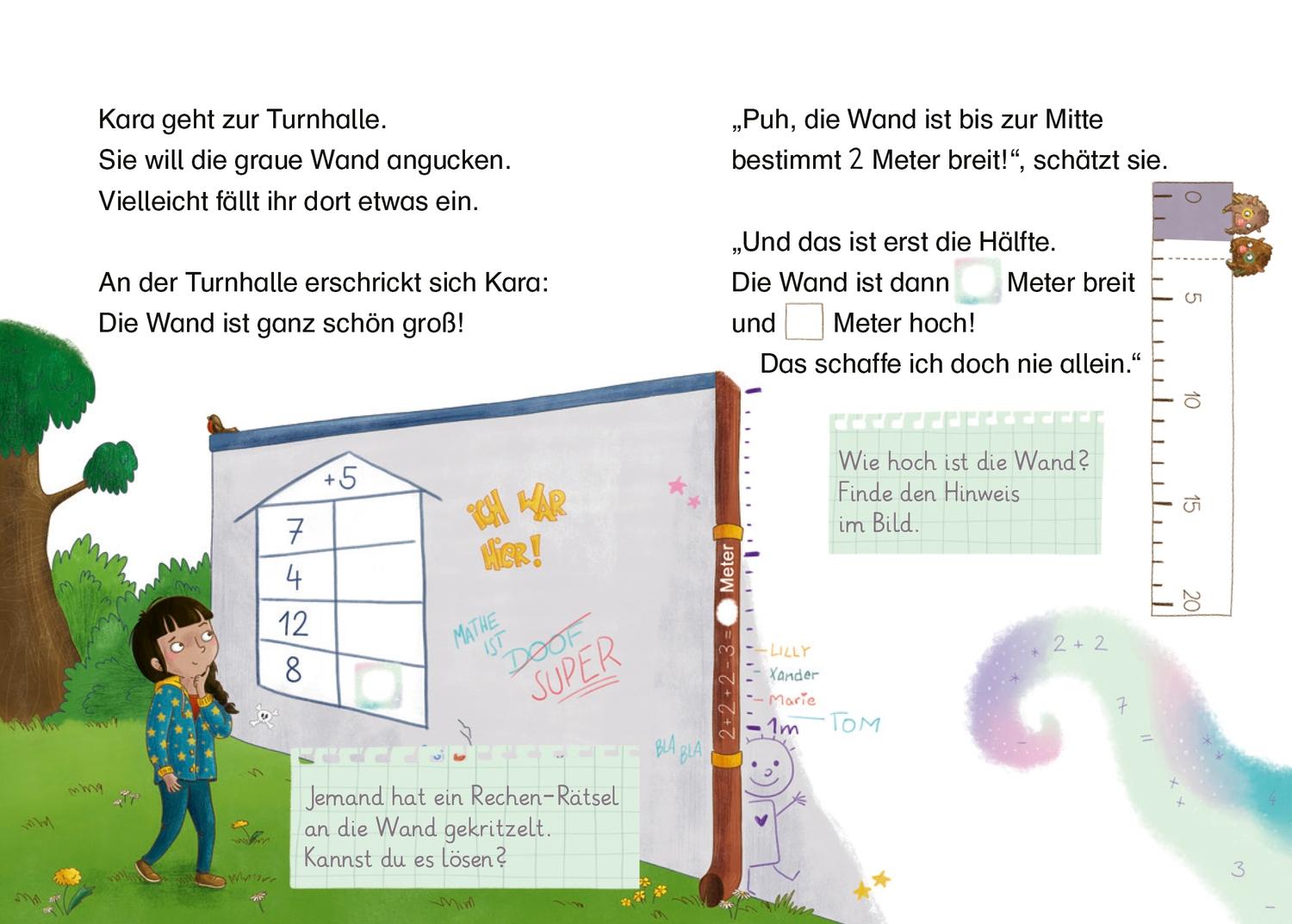 Beispielinhalt (Bild) Die Mathematierchen. Ein Fall für die Wildzweine