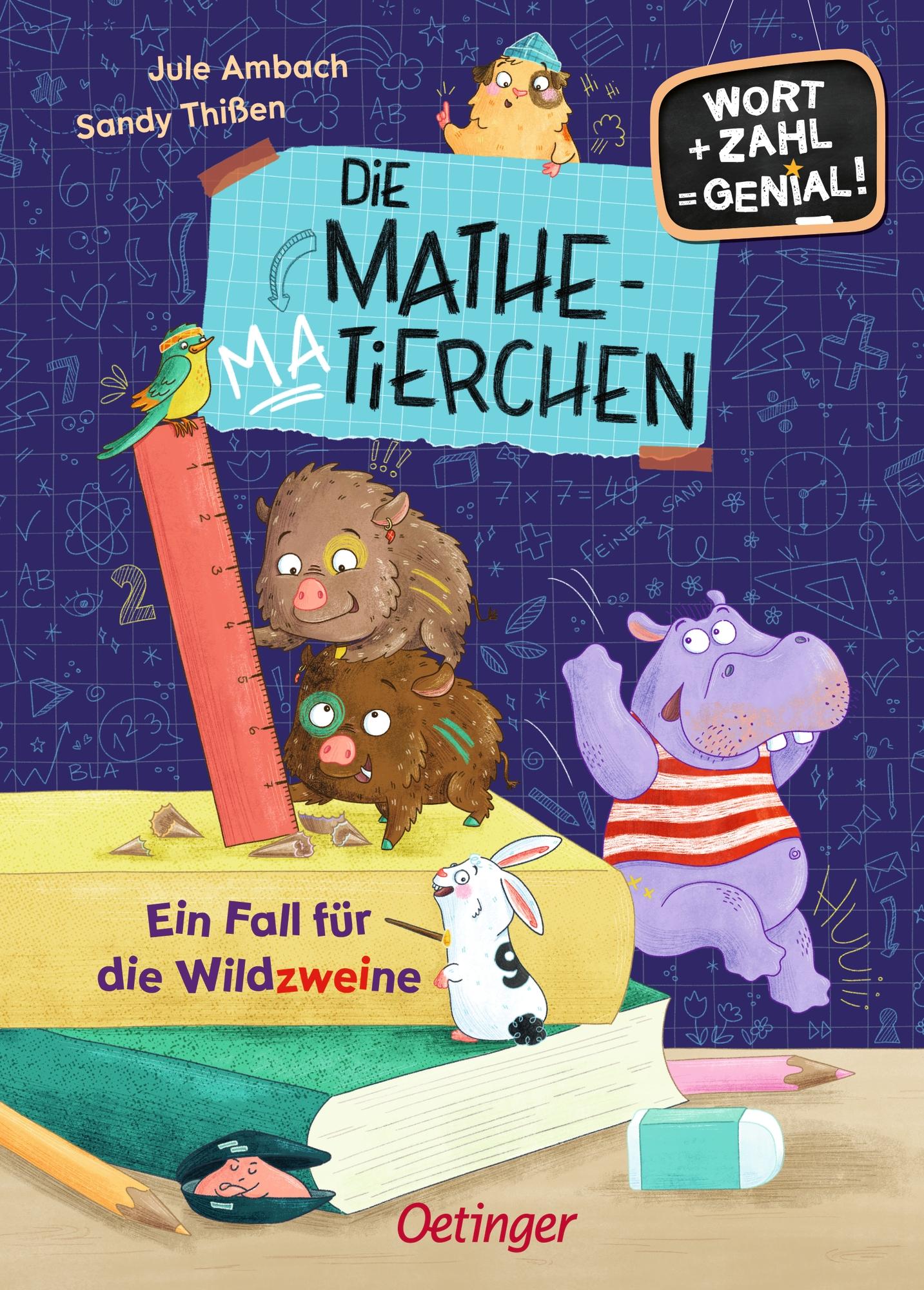 Vorderes Coverbild Die Mathematierchen. Ein Fall für die Wildzweine