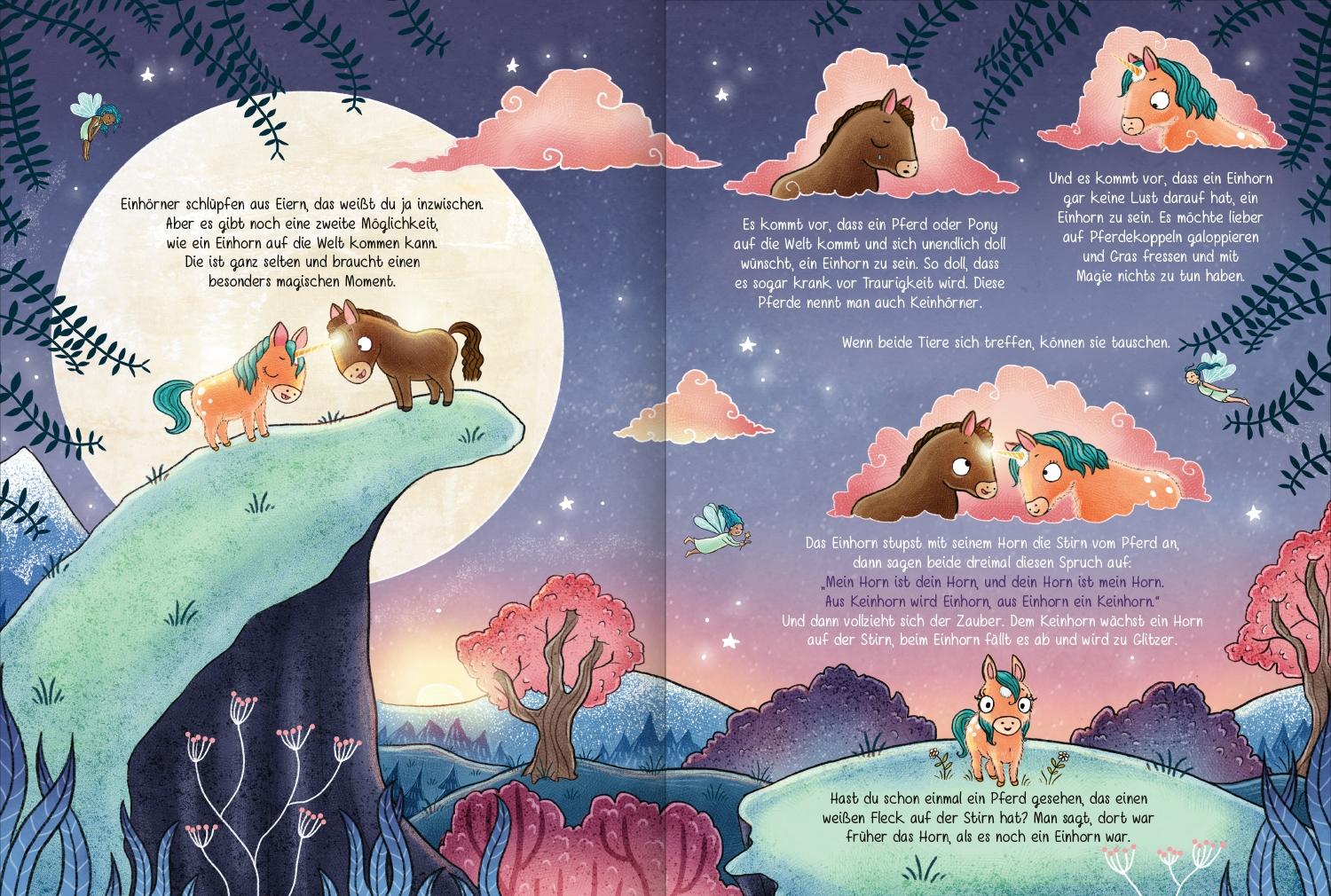 Beispielinhalt (Bild) 101 Einhörner und alles, was du über sie wissen musst!