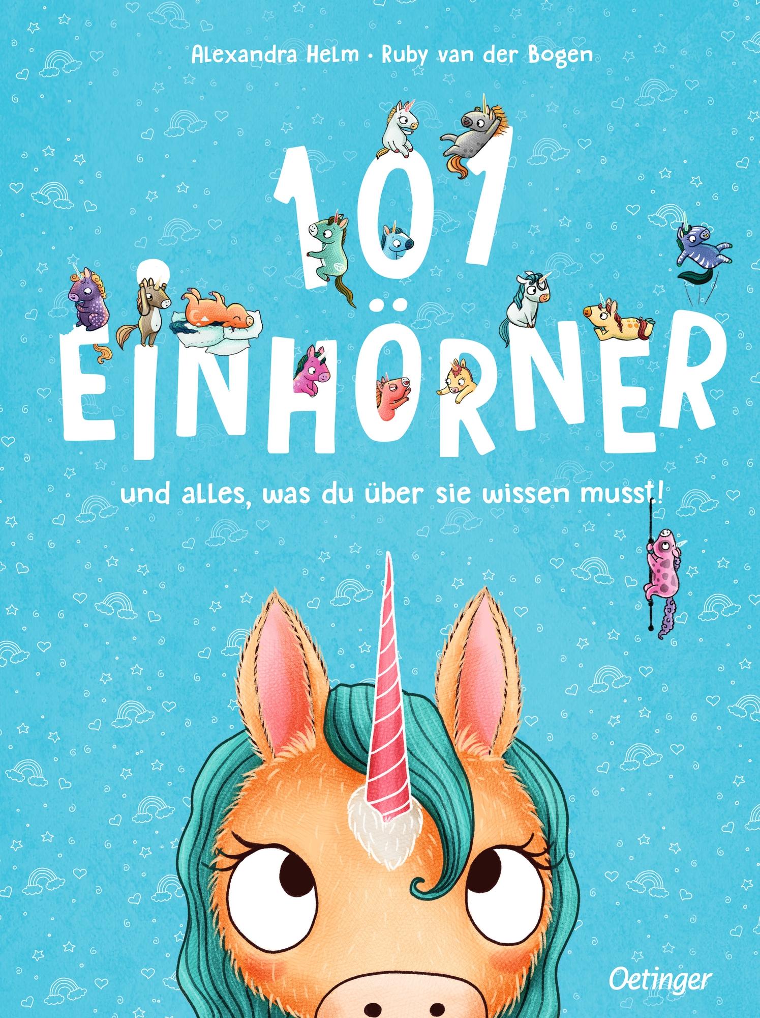 Vorderes Coverbild 101 Einhörner und alles, was du über sie wissen musst!