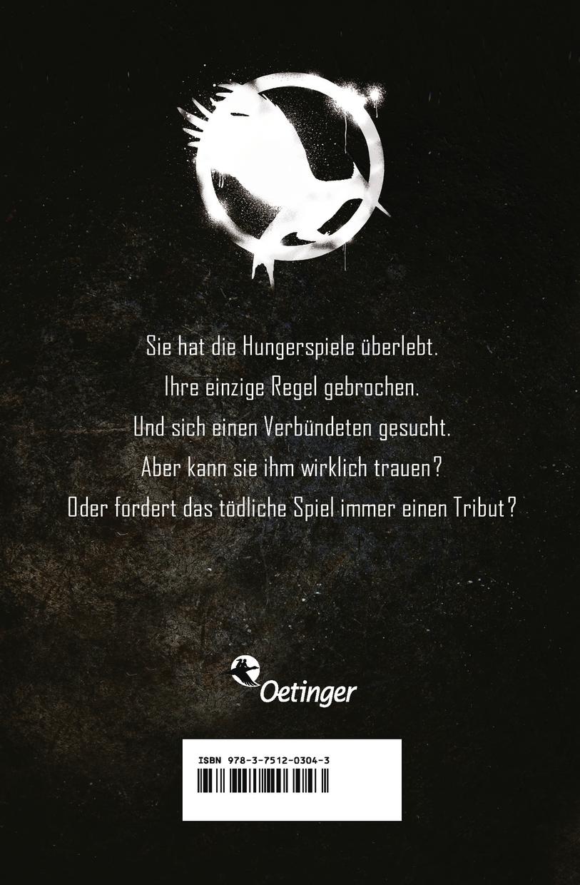 Rückseitencover Die Tribute von Panem 2. Gefährliche Liebe