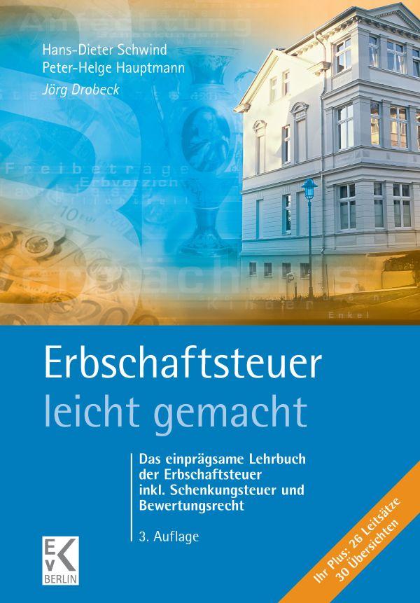 Vorderes Coverbild Erbschaftsteuer - leicht gemacht.