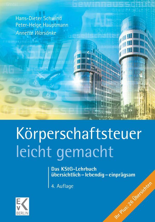 Vorderes Coverbild Körperschaftsteuer - leicht gemacht.