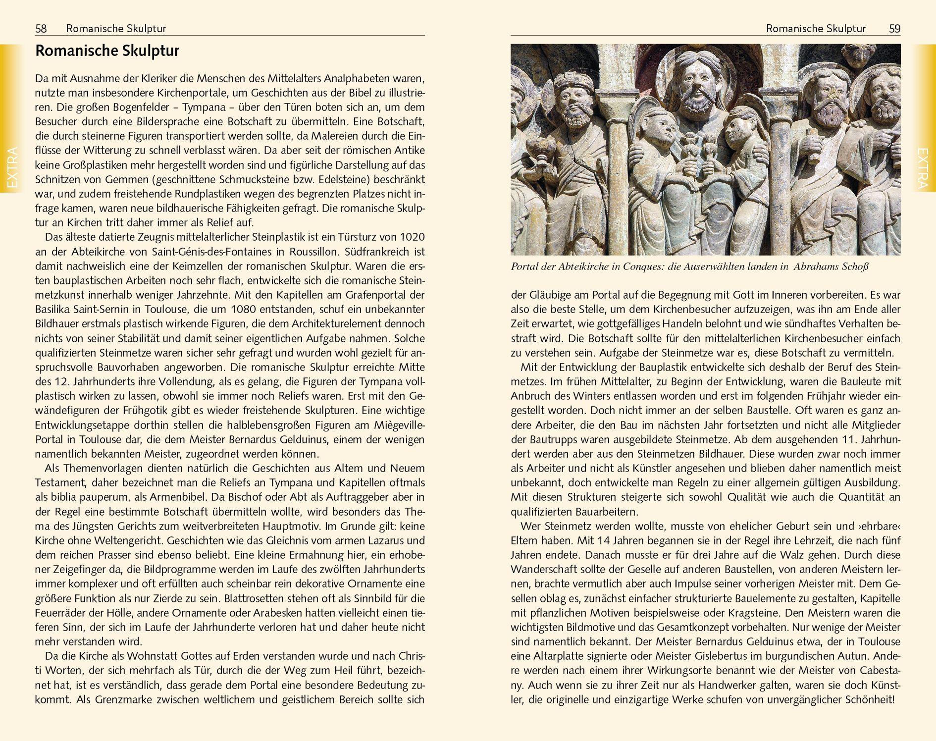 Beispielinhalt (Bild) TRESCHER Reiseführer Südwestfrankreich