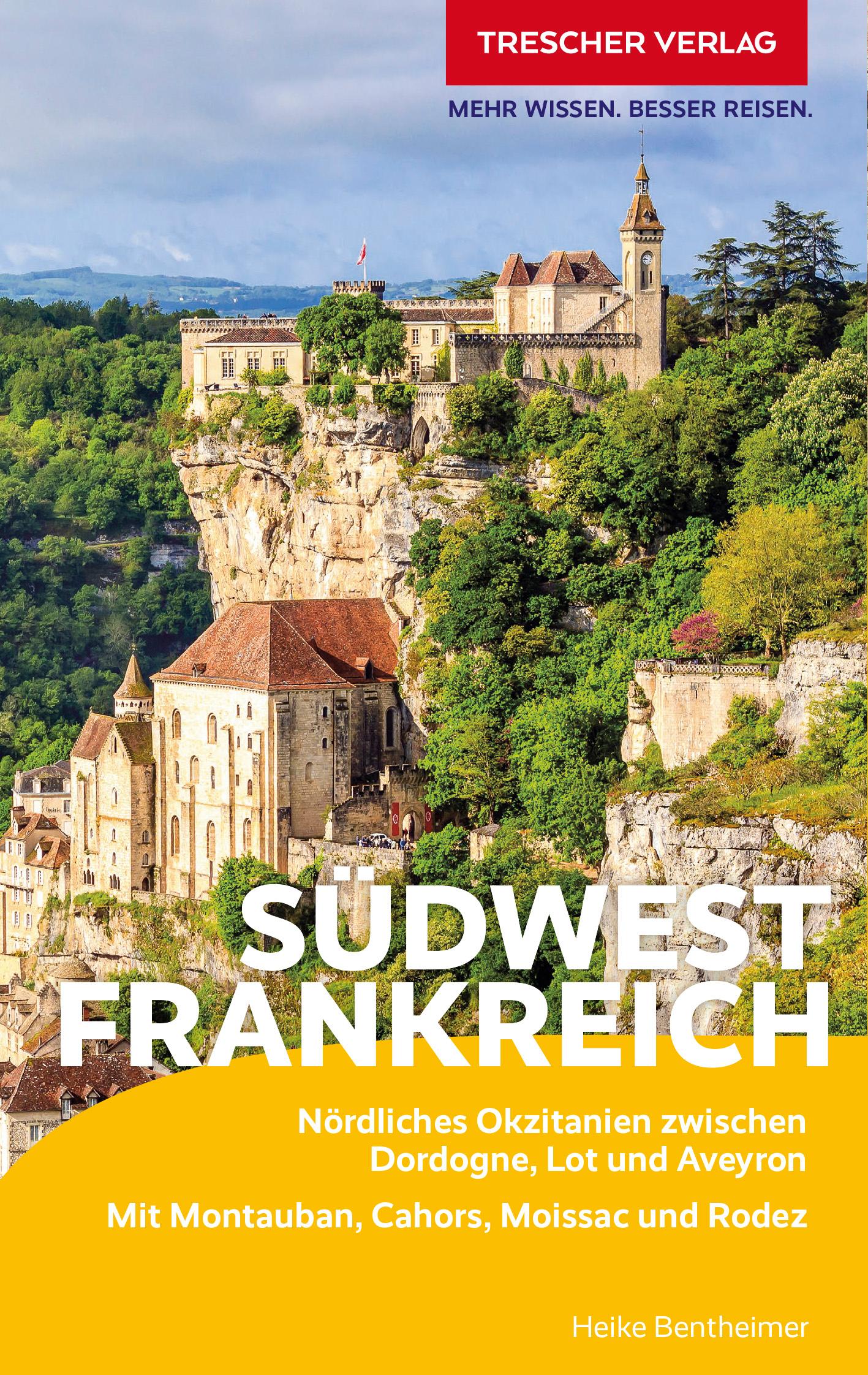 Vorderes Coverbild TRESCHER Reiseführer Südwestfrankreich