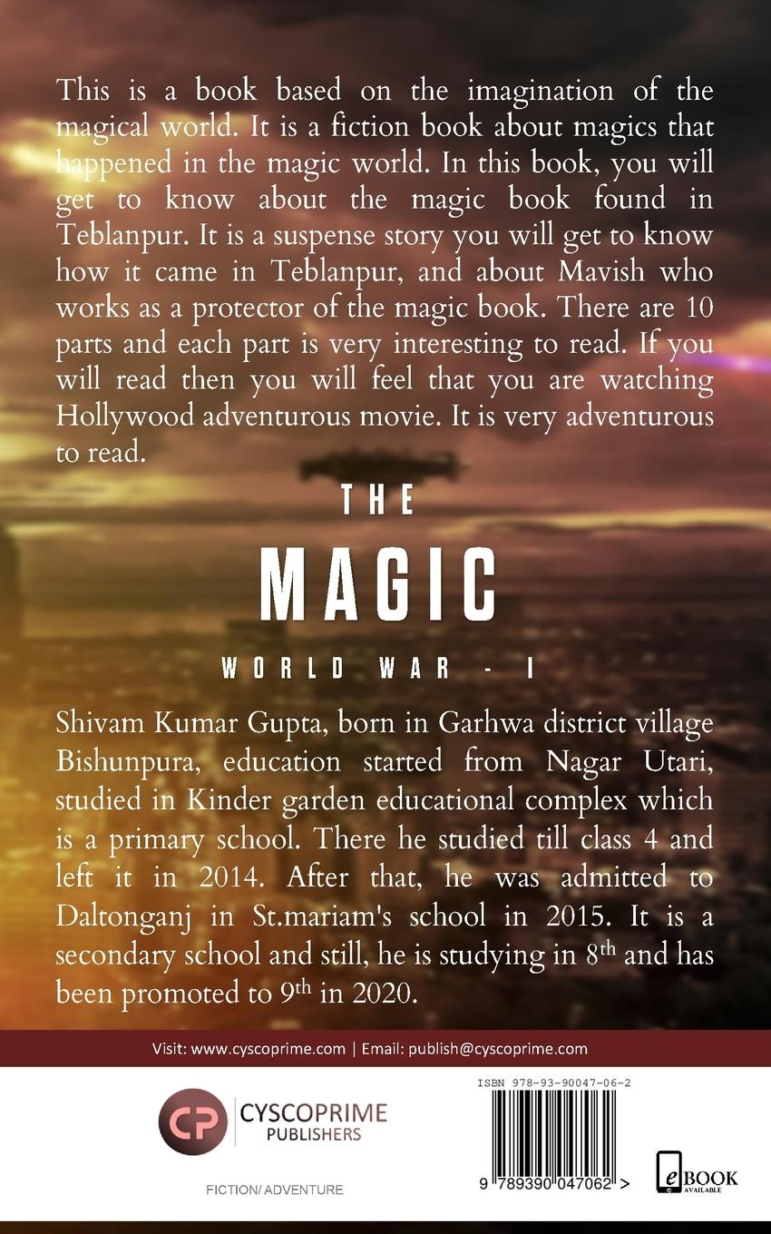 Rückseitencover THE MAGIC WORLD WAR - 1