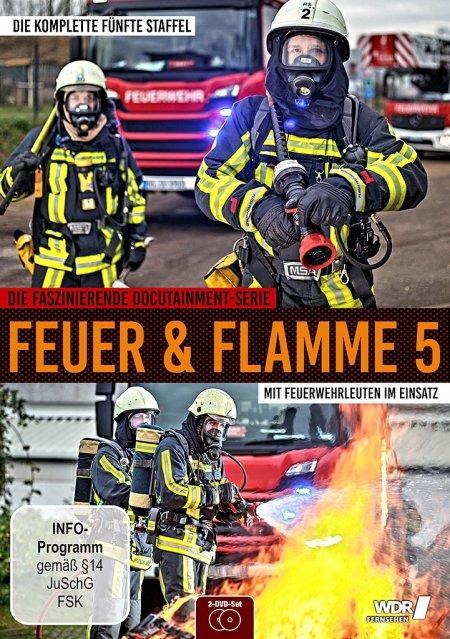 Vorderes Coverbild Feuer & Flamme - Mit Feuerwehrmännern im Einsatz
