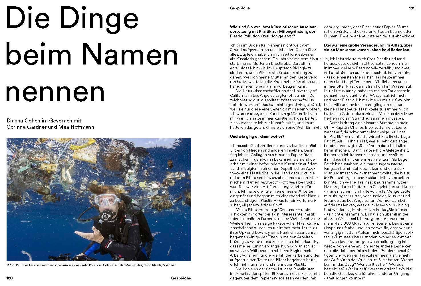 Beispielinhalt (Bild) Plastik. Die Welt neu denken