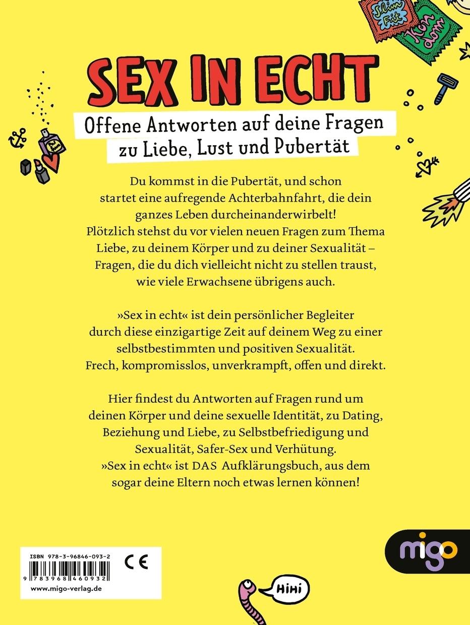 Rückseitencover Sex in echt