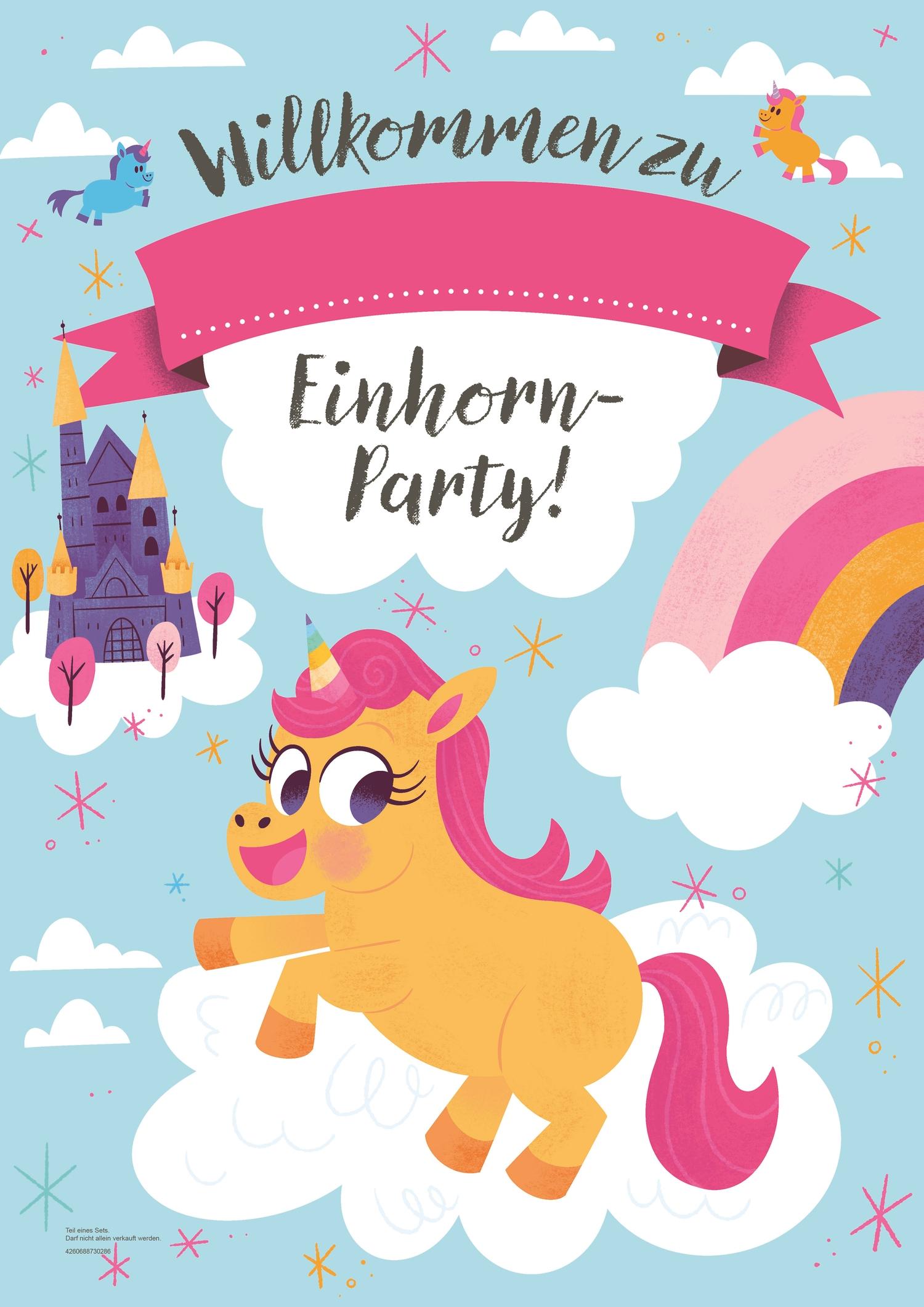 Beispielinhalt (Bild) Feiere deine eigene Einhorn-Party