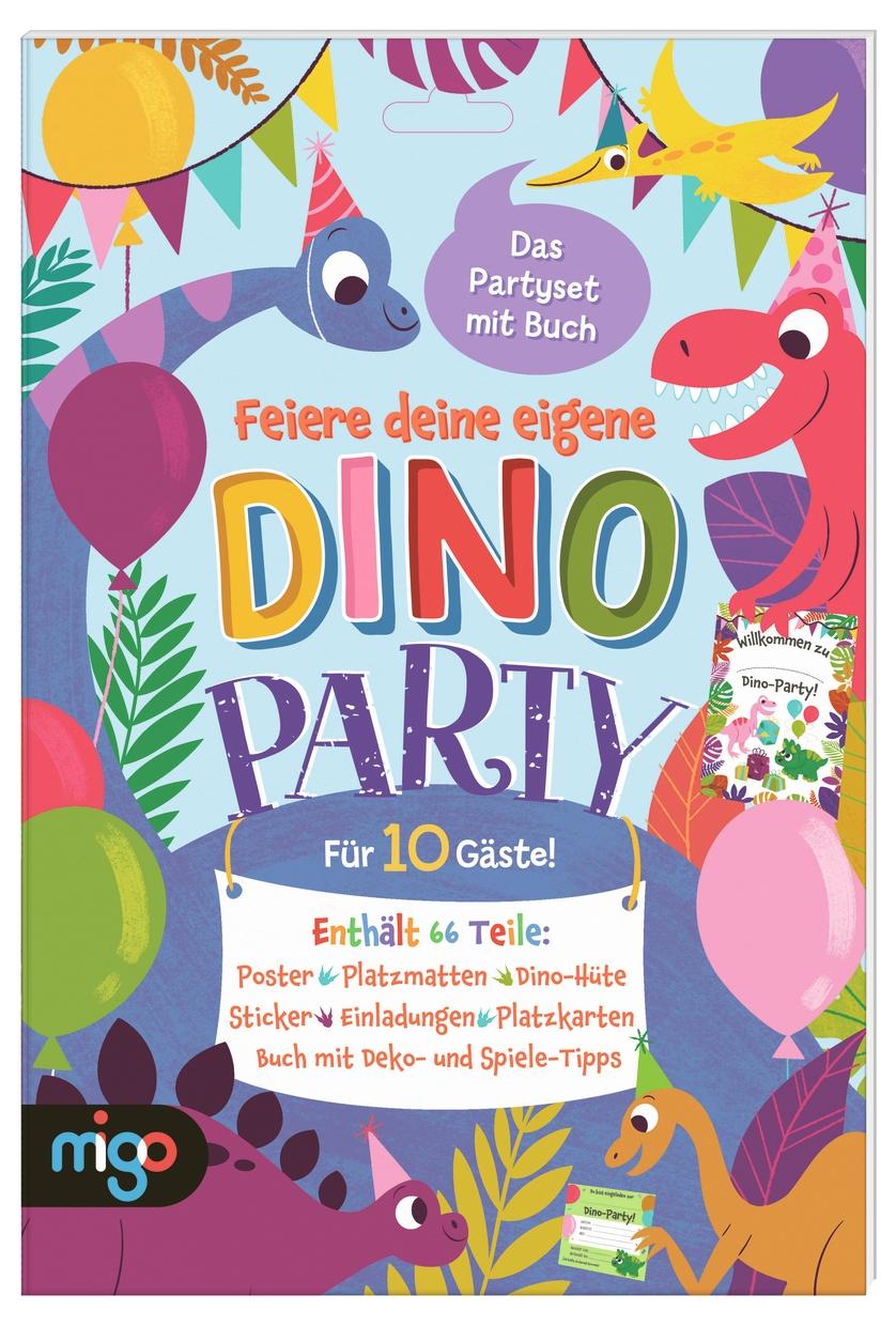 Vorderes Coverbild Feiere deine eigene Dino-Party