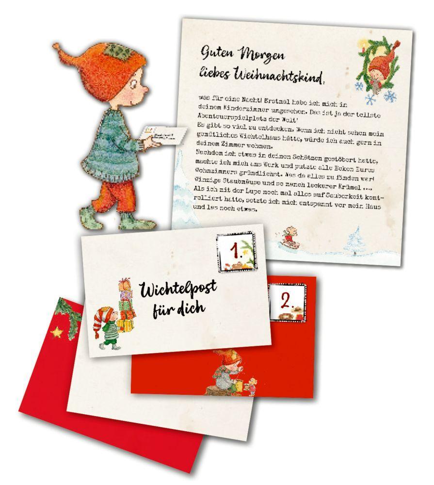 Beispielinhalt (Bild) Mitmachkalender Mein Wichteltür-Adventskalender