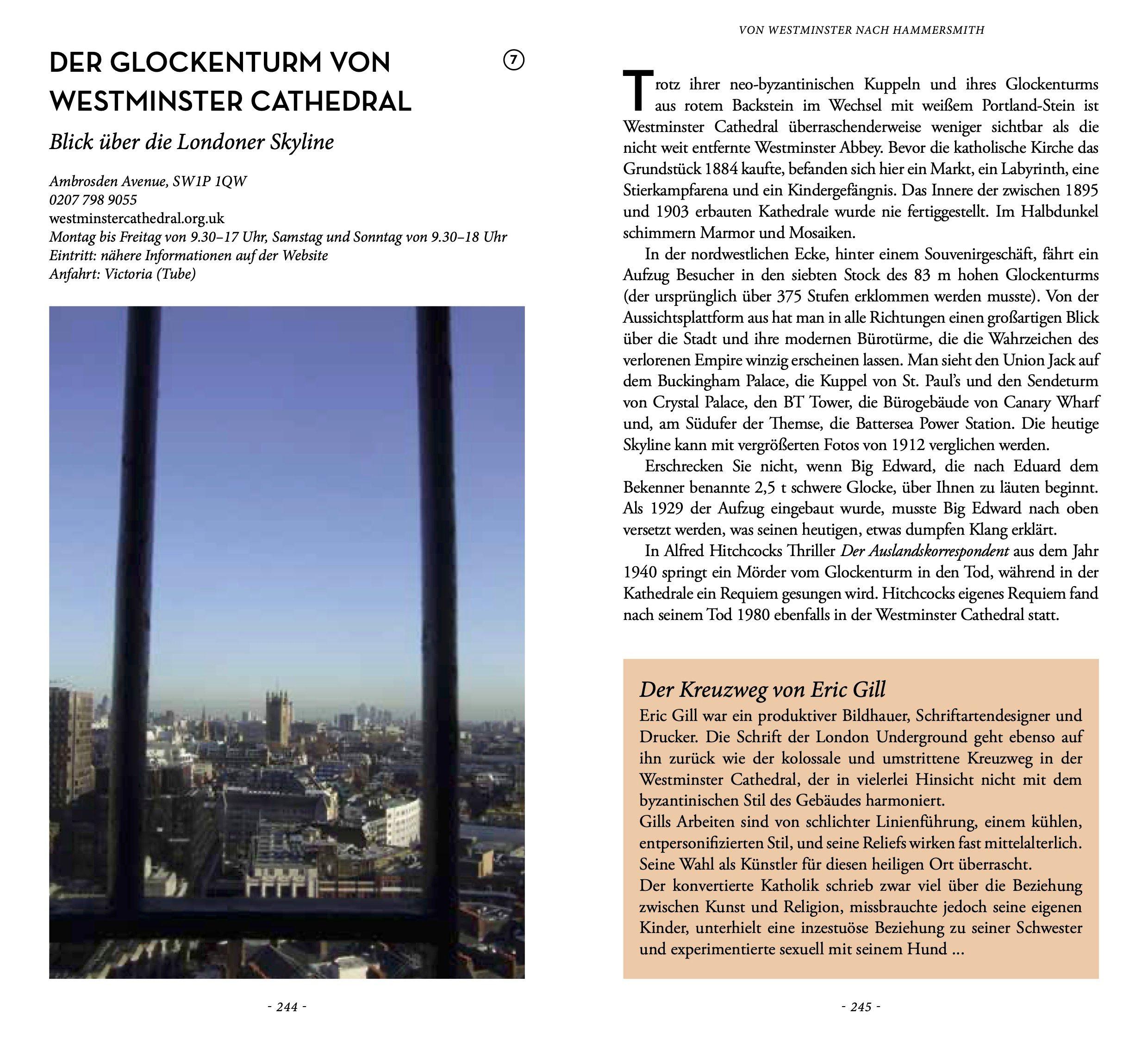 Beispielinhalt (Bild) Verborgenes London