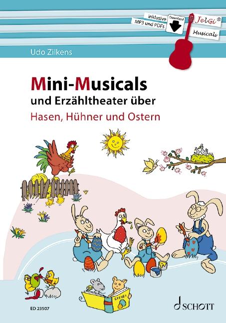 Vorderes Coverbild Mini-Musicals und Erzähltheater über Hasen, Hühner und Ostern