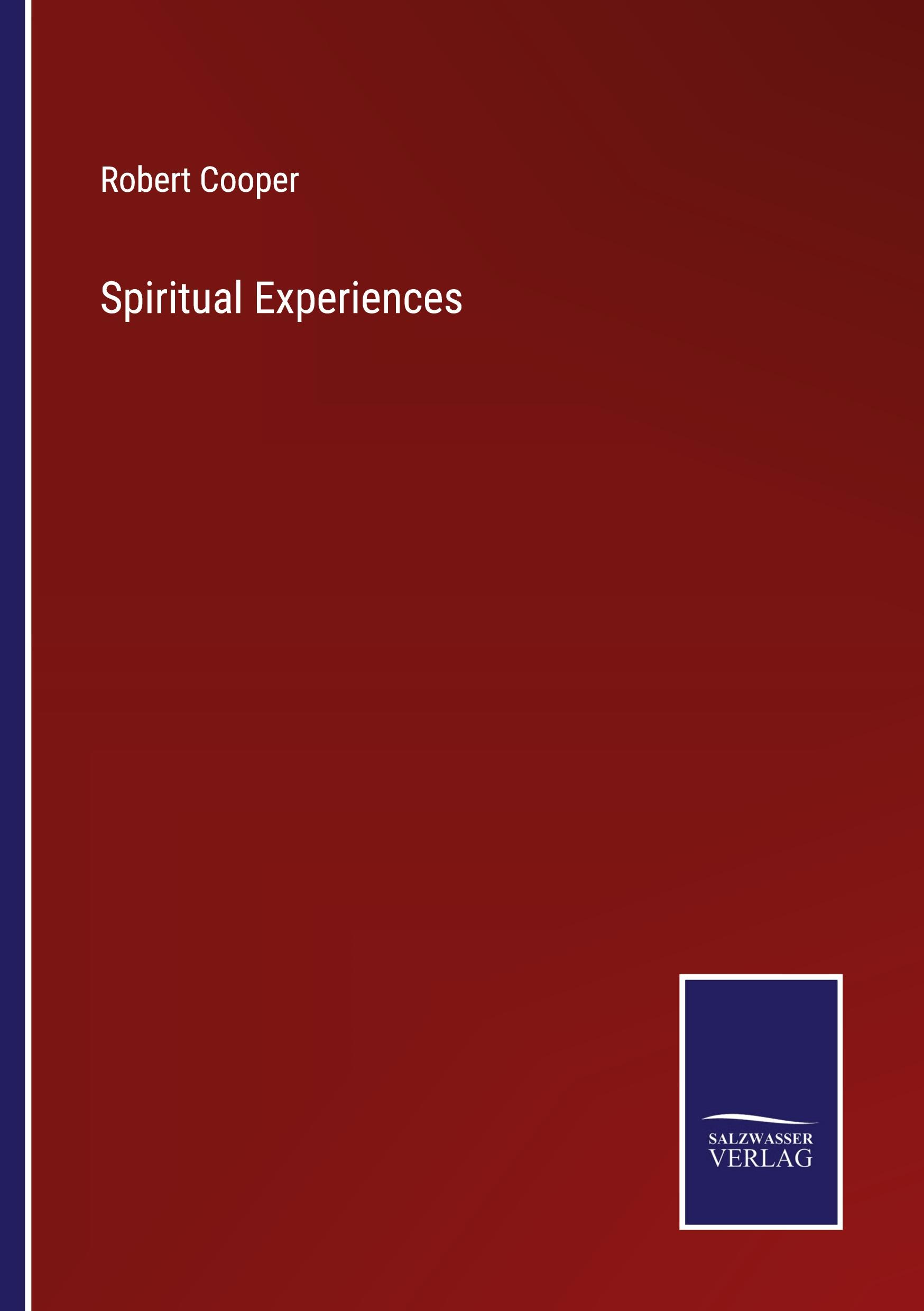 Vorderes Coverbild Spiritual Experiences