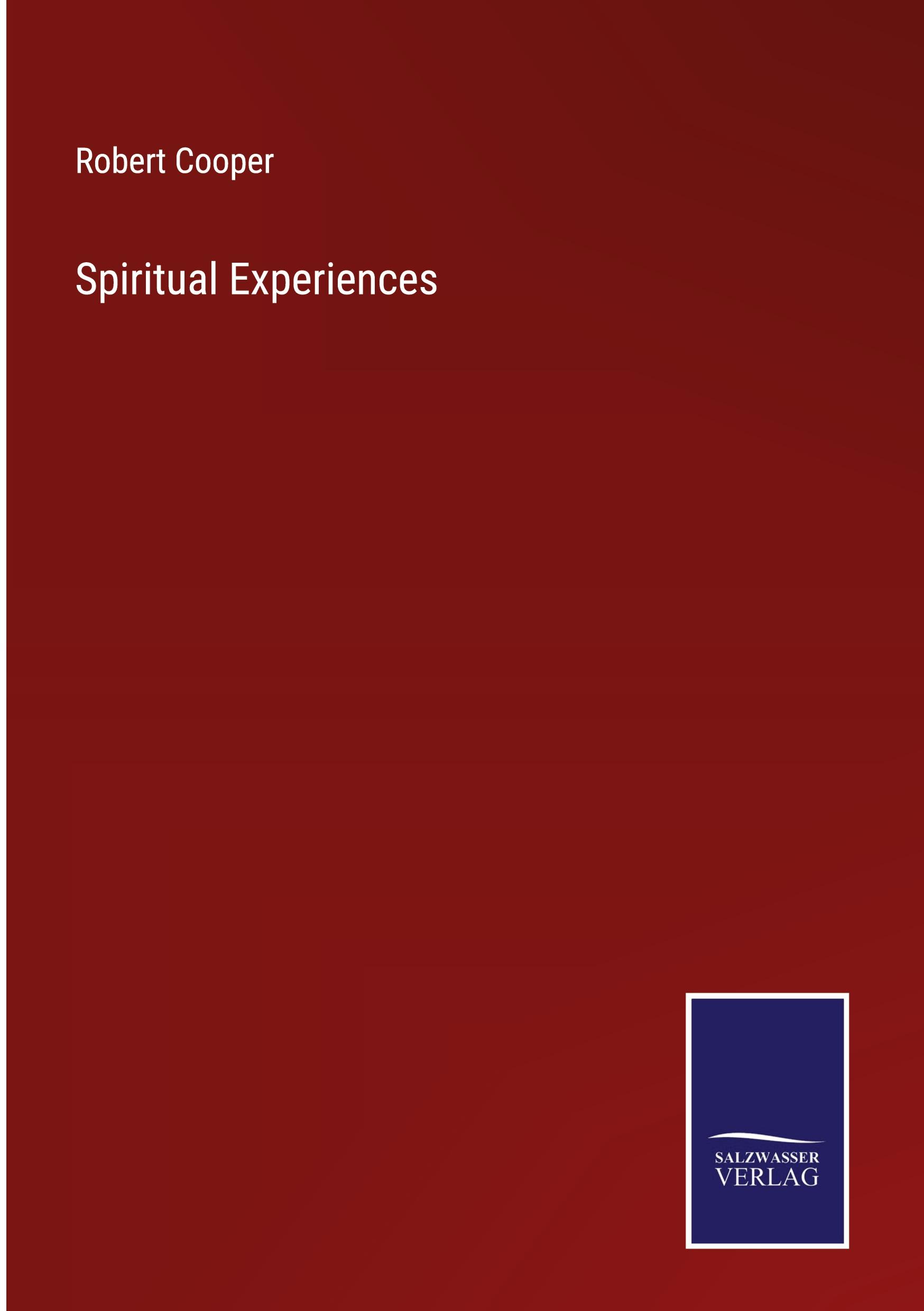 Vorderes Coverbild Spiritual Experiences