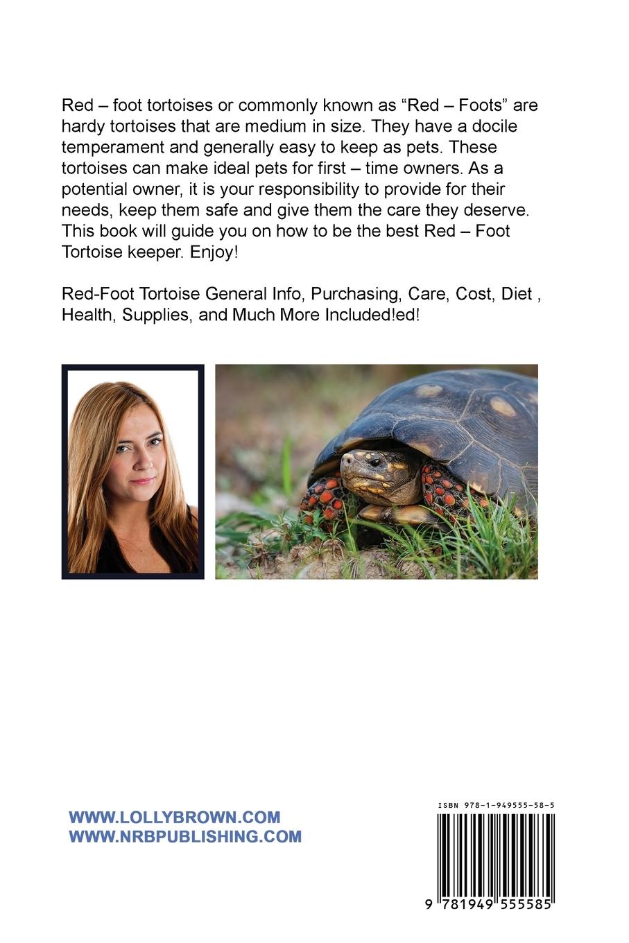 Rückseitencover Red-Foot Tortoise