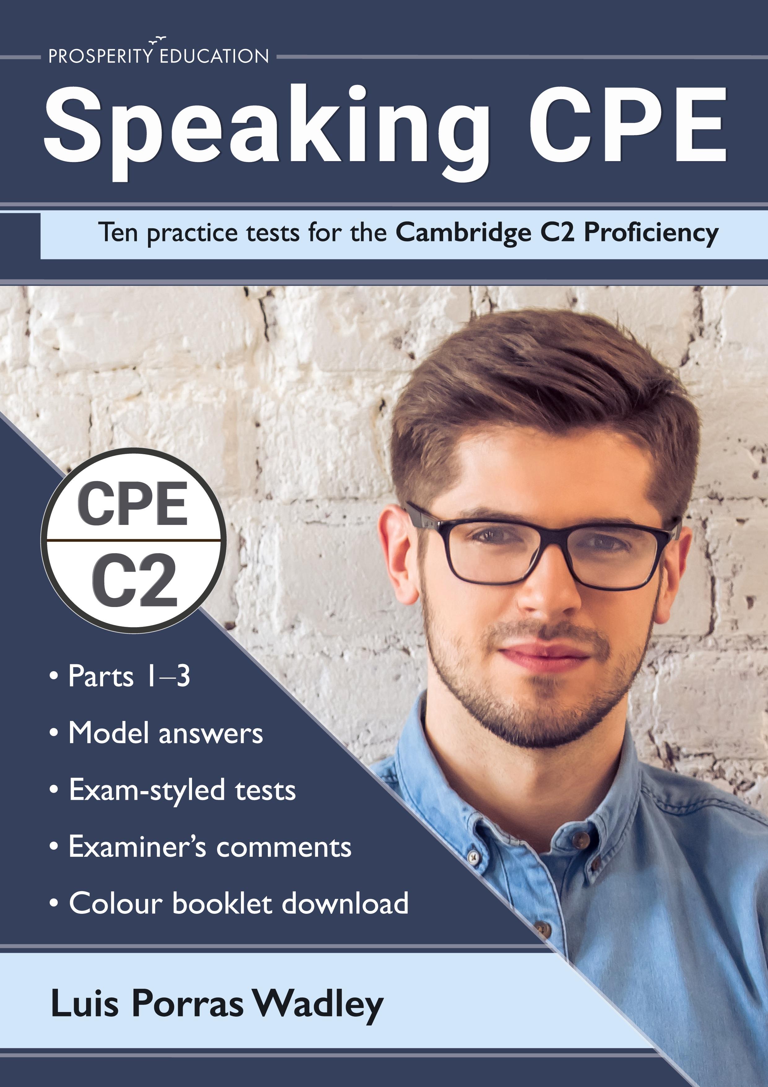 Vorderes Coverbild Speaking CPE