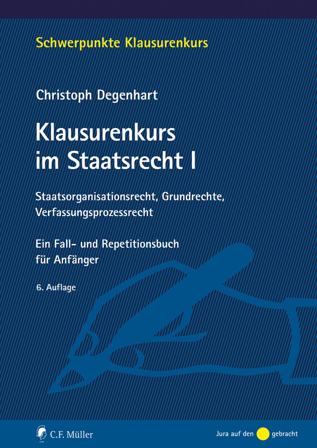 Vorderes Coverbild Klausurenkurs im Staatsrecht I