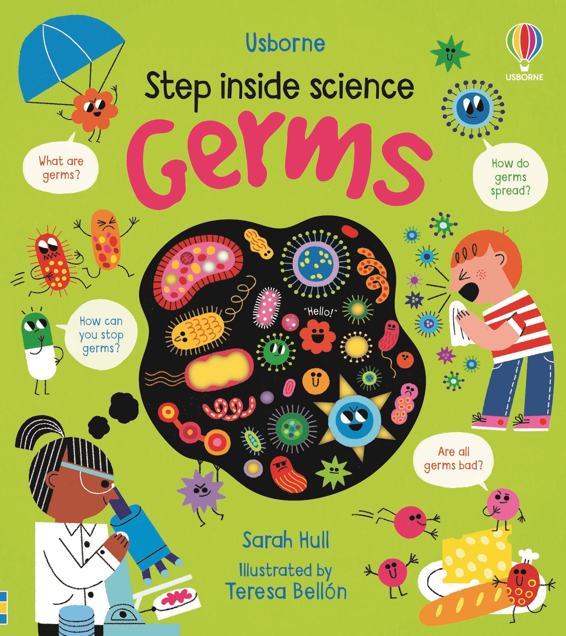 Vorderes Coverbild Step inside Science: Germs