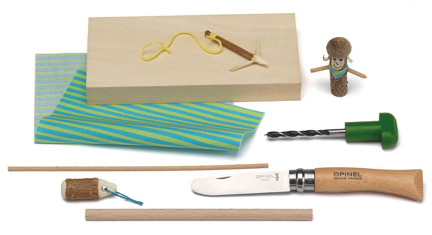 Beispielinhalt (Bild) Schnitzen Komplett-Set