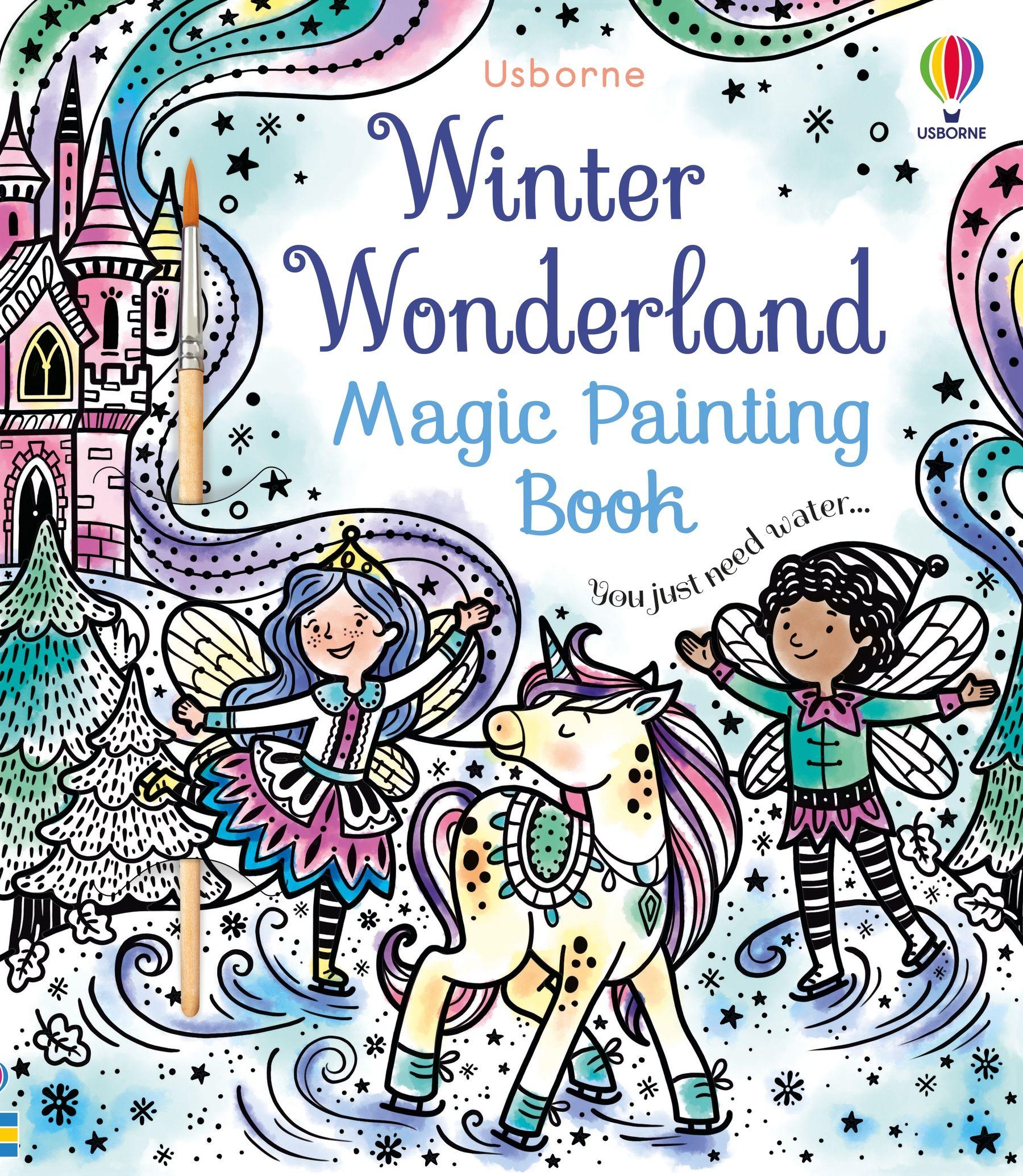 Vorderes Coverbild Winter Wonderland Magic Painting Book