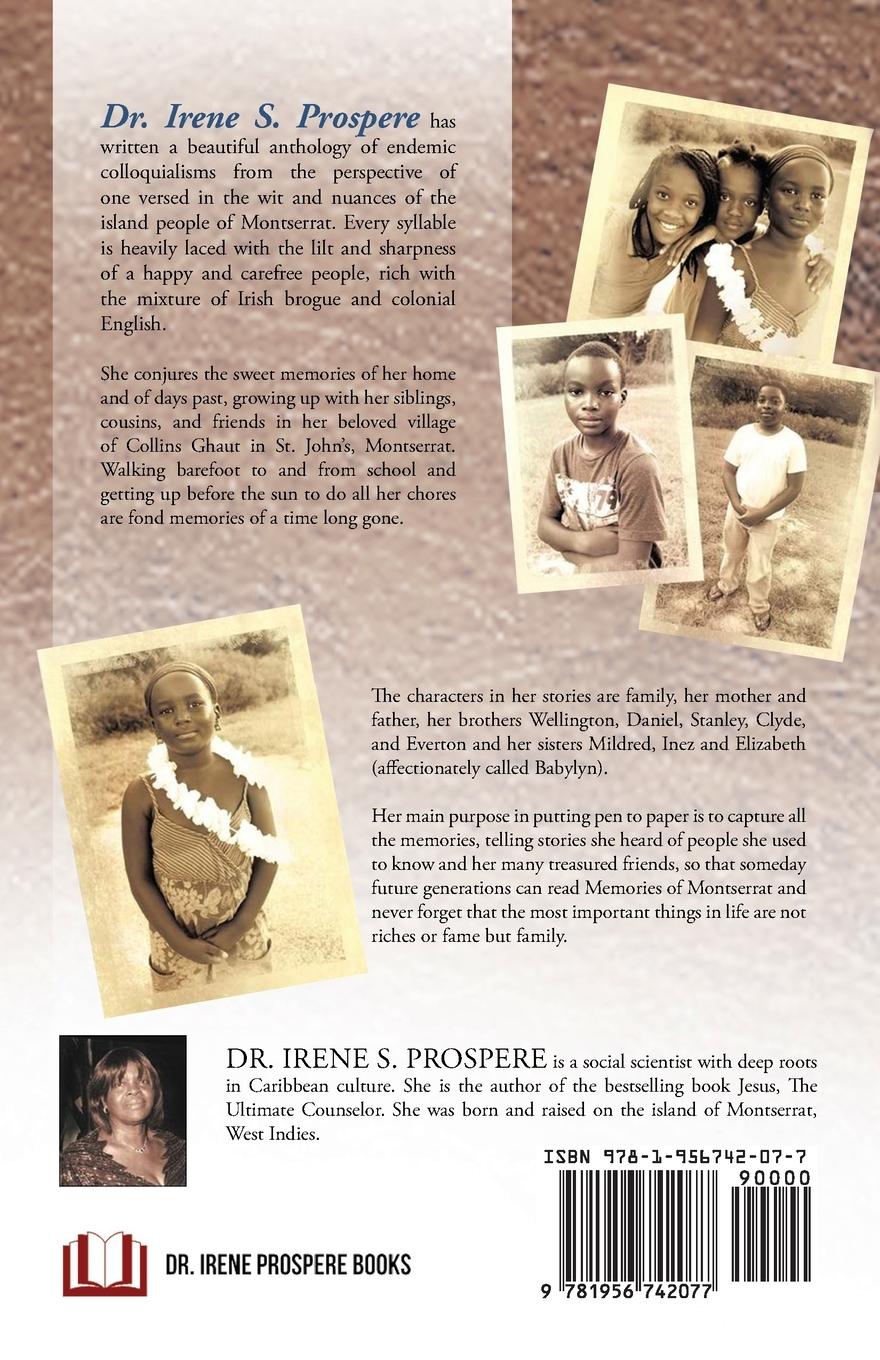 Rückseitencover Memories of Montserrat