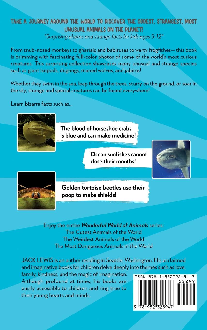 Rückseitencover The Weirdest Animals of the World Book for Kids