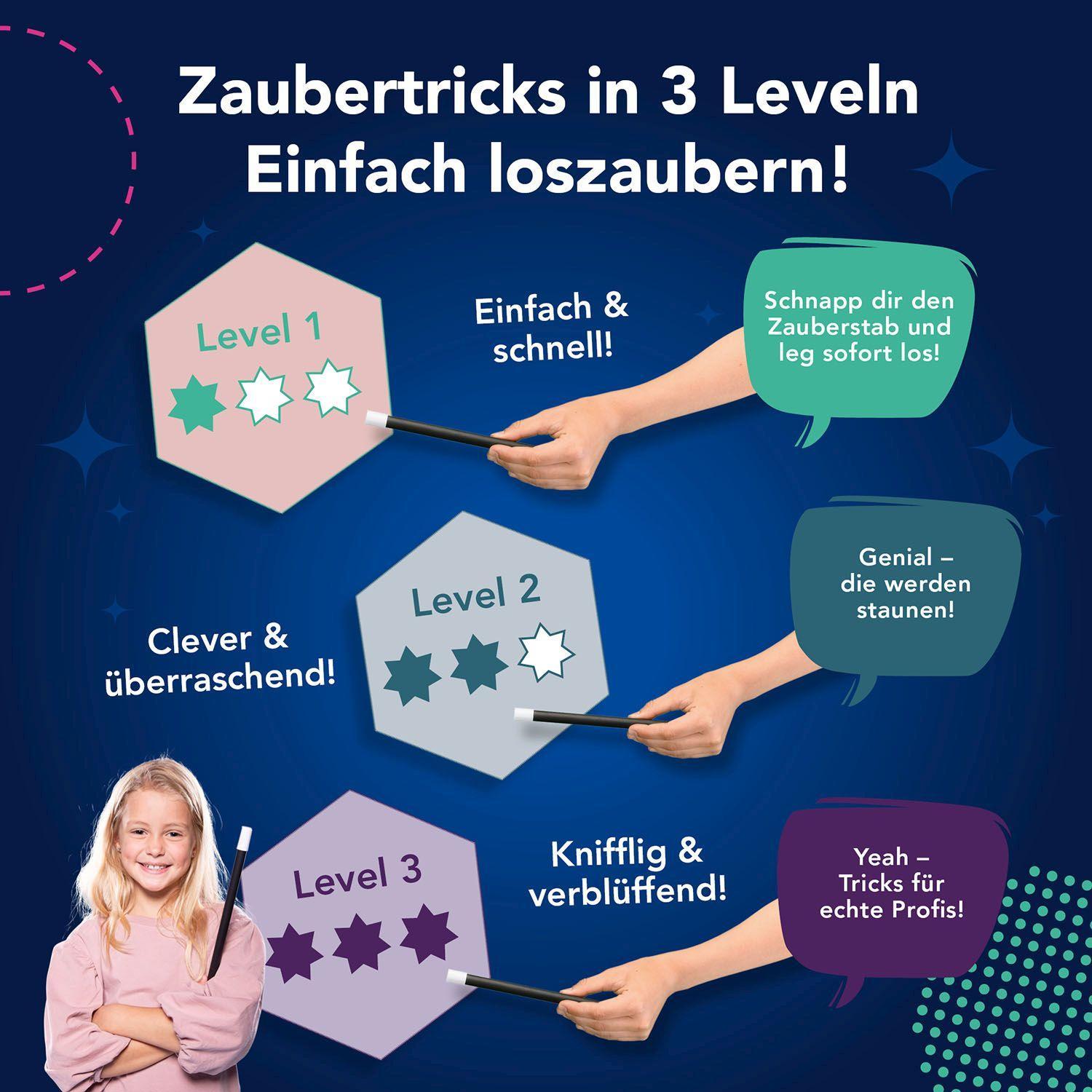 Beispielinhalt (Bild) Die Zauberschule MAGIC Silber Edition