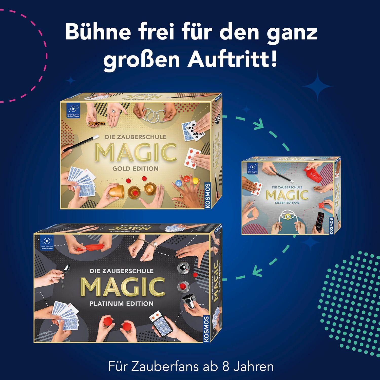 Beispielinhalt (Bild) Die Zauberschule MAGIC Silber Edition