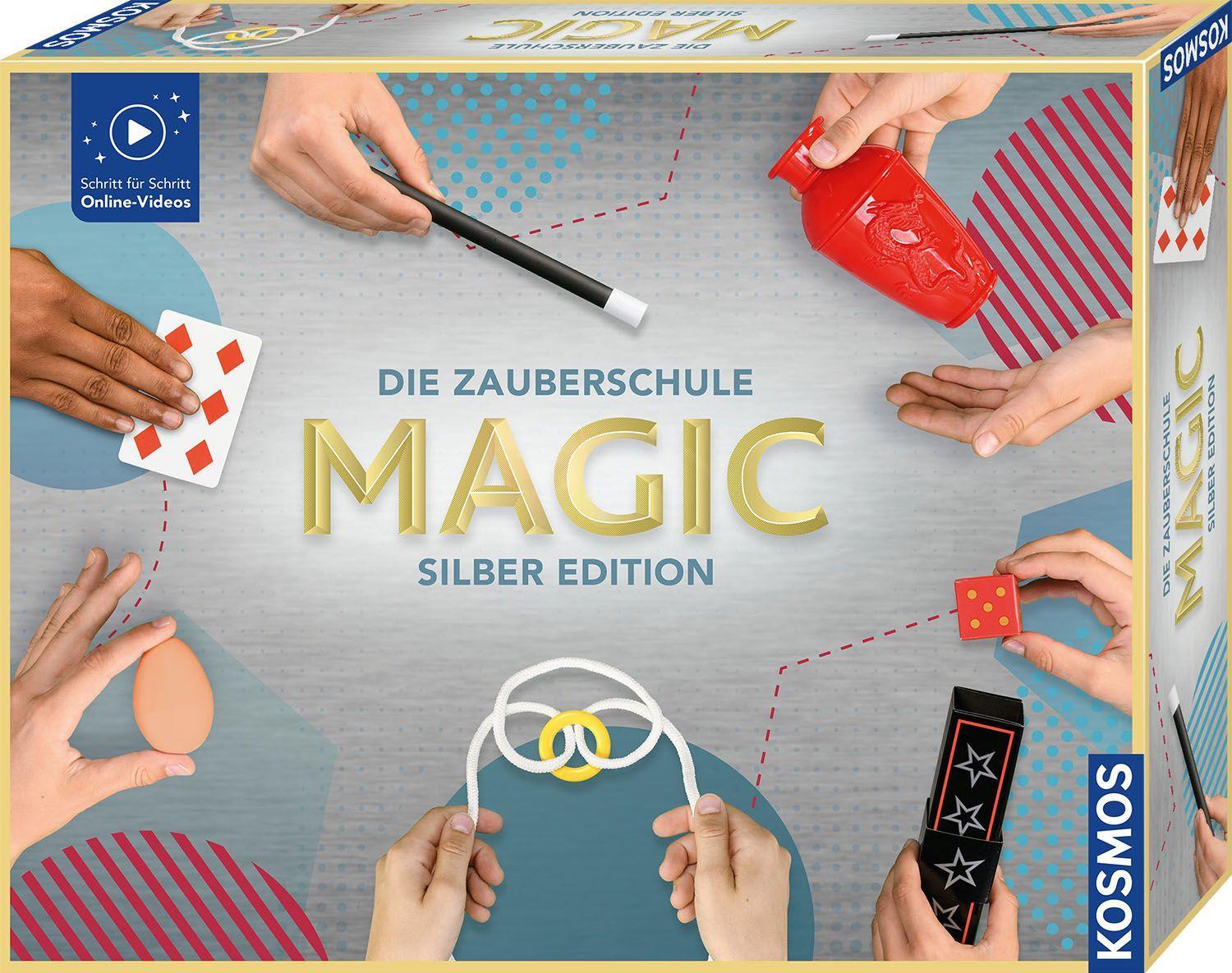 Vorderes Coverbild Die Zauberschule MAGIC Silber Edition