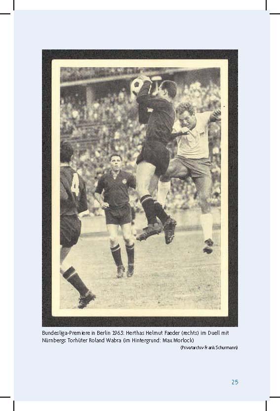 Beispielinhalt (Bild) Hertha BSC - die 100 wichtigsten Spiele