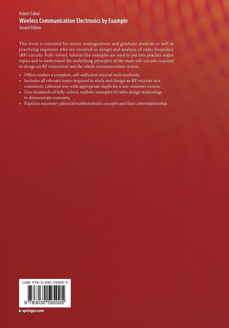Rückseitencover Wireless Communication Electronics by Example