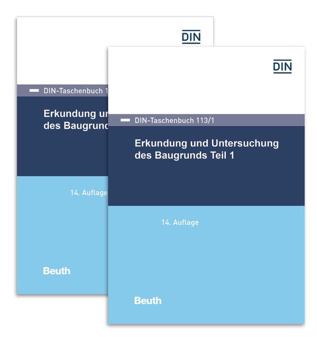 Vorderes Coverbild Erkundung und Untersuchung des Baugrunds