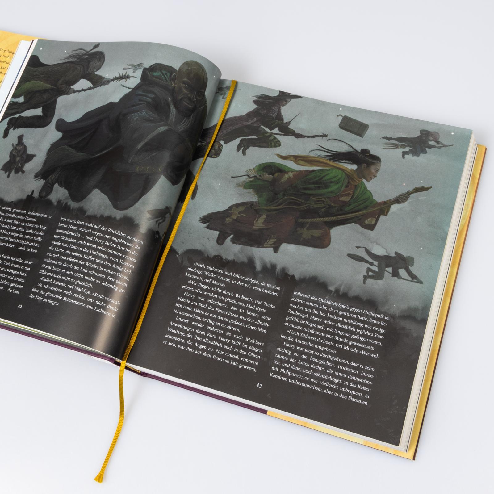 Beispielinhalt (Bild) Harry Potter und der Orden des Phönix  (Schmuckausgabe Harry Potter 5)