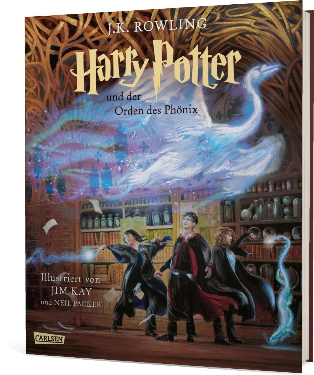 Vorderes Coverbild Harry Potter und der Orden des Phönix  (Schmuckausgabe Harry Potter 5)