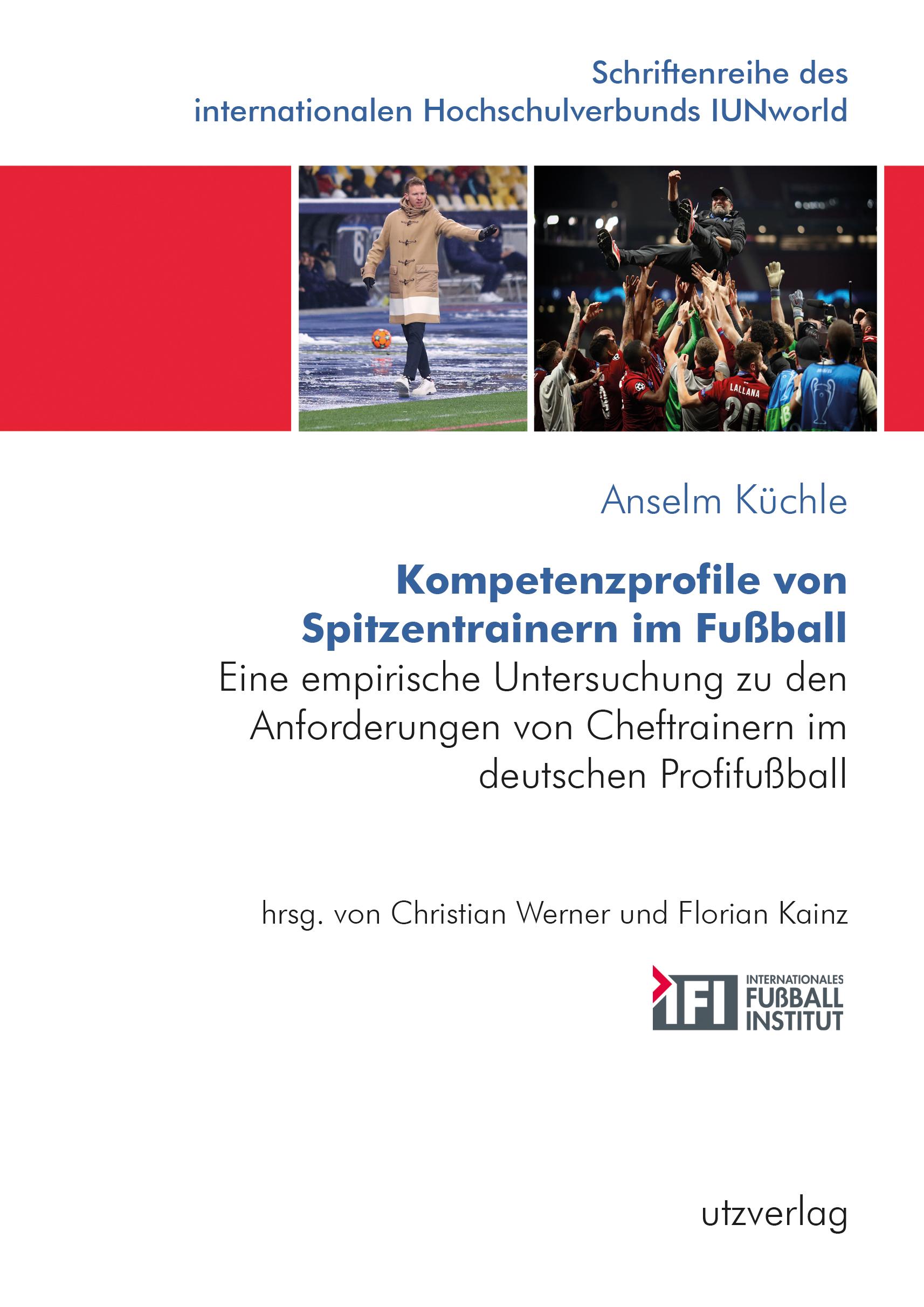 Vorderes Coverbild Kompetenzprofile von Spitzentrainern im Fußball