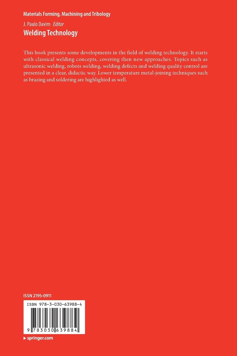 Rückseitencover Welding Technology