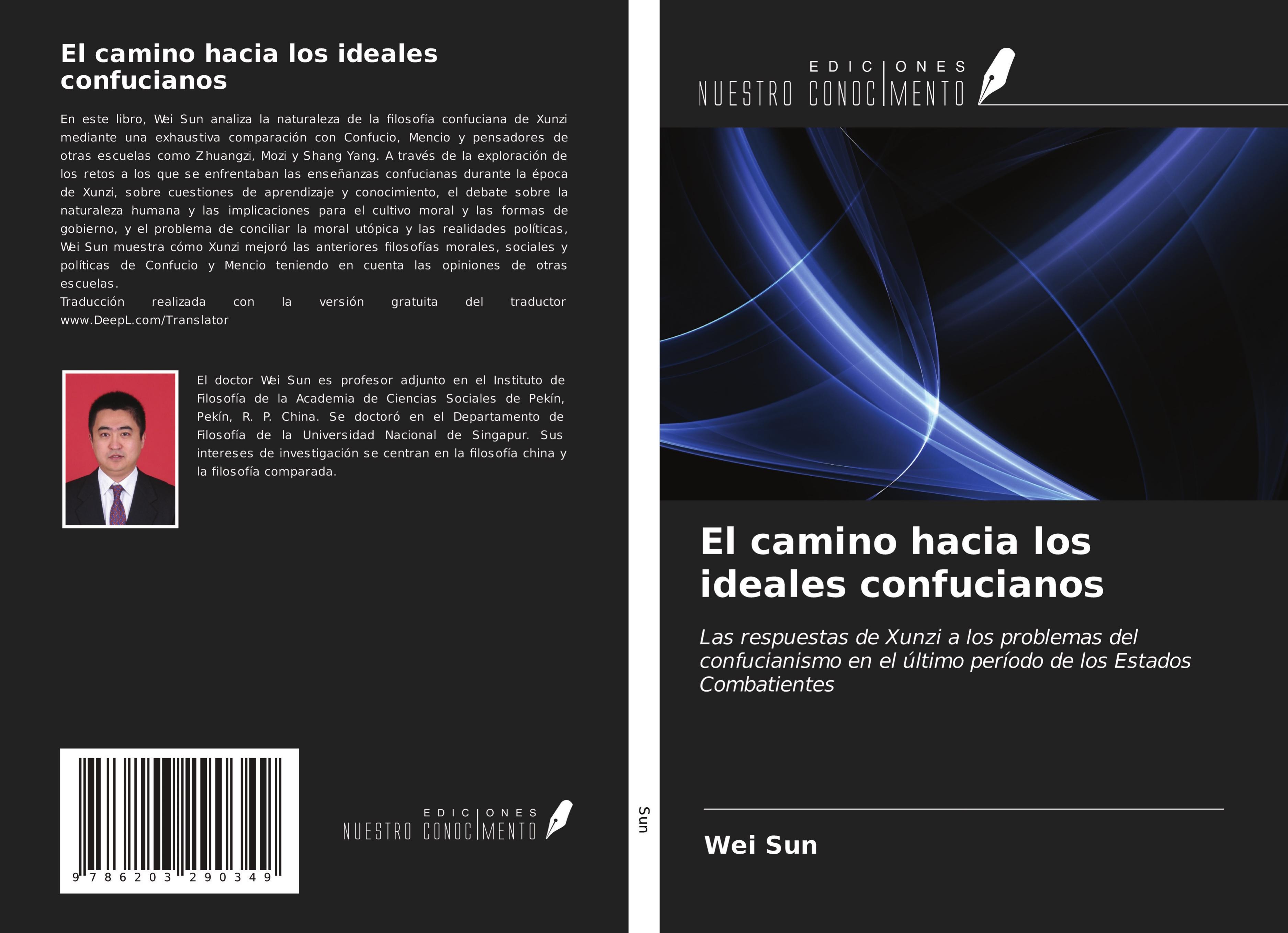 Vorderes Coverbild El camino hacia los ideales confucianos