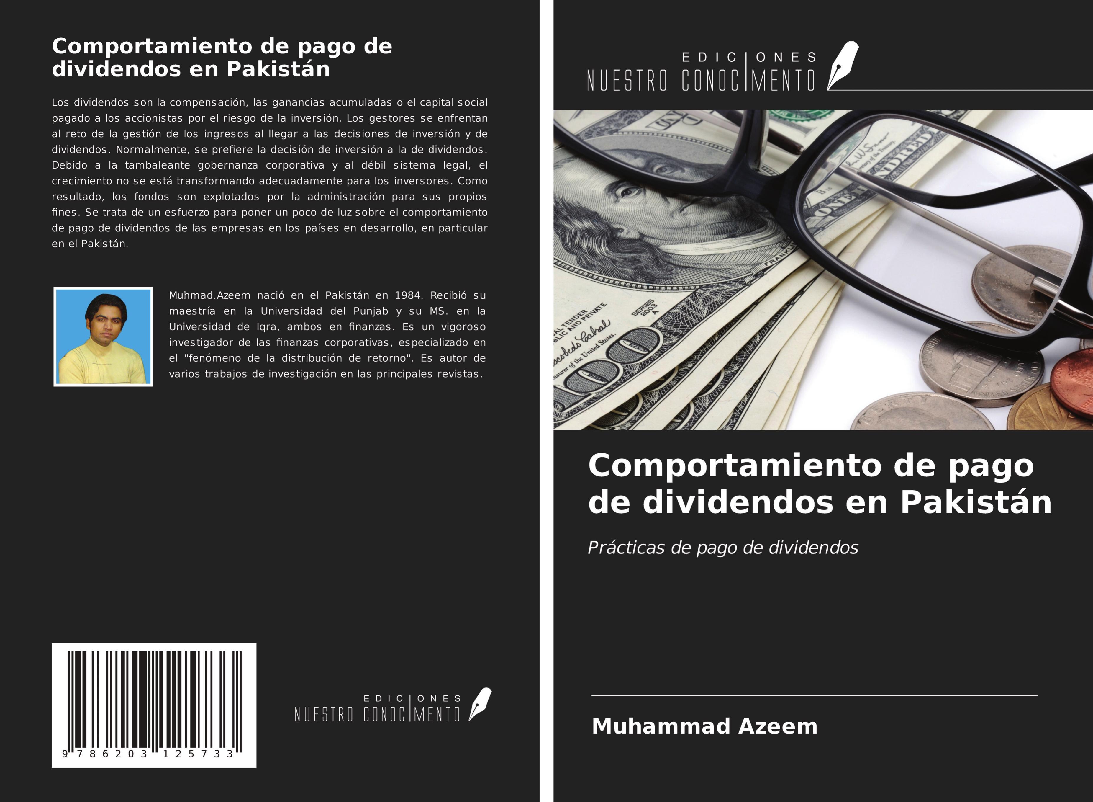 Vorderes Coverbild Comportamiento de pago de dividendos en Pakistán