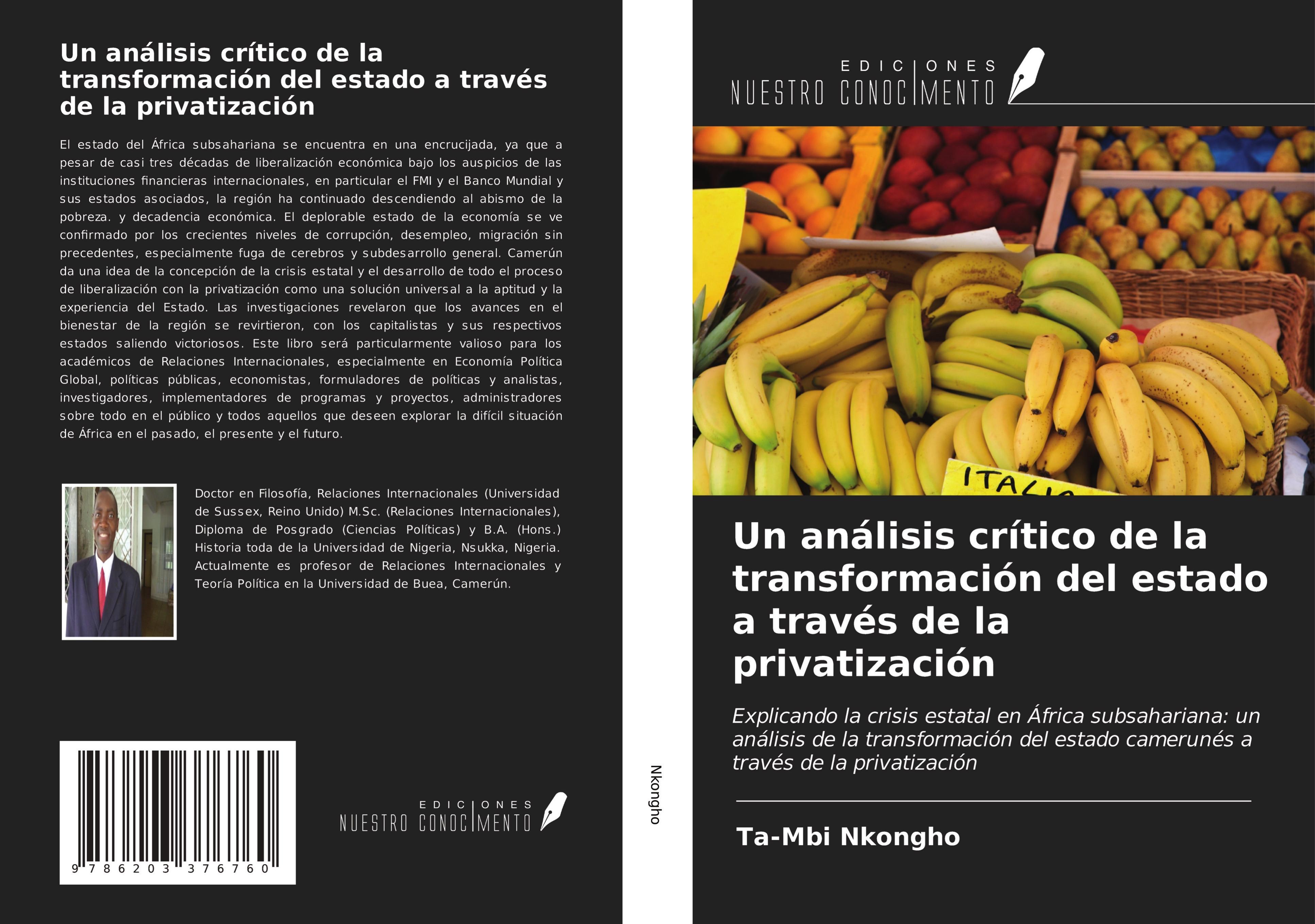 Vorderes Coverbild Un análisis crítico de la transformación del estado a través de la privatización