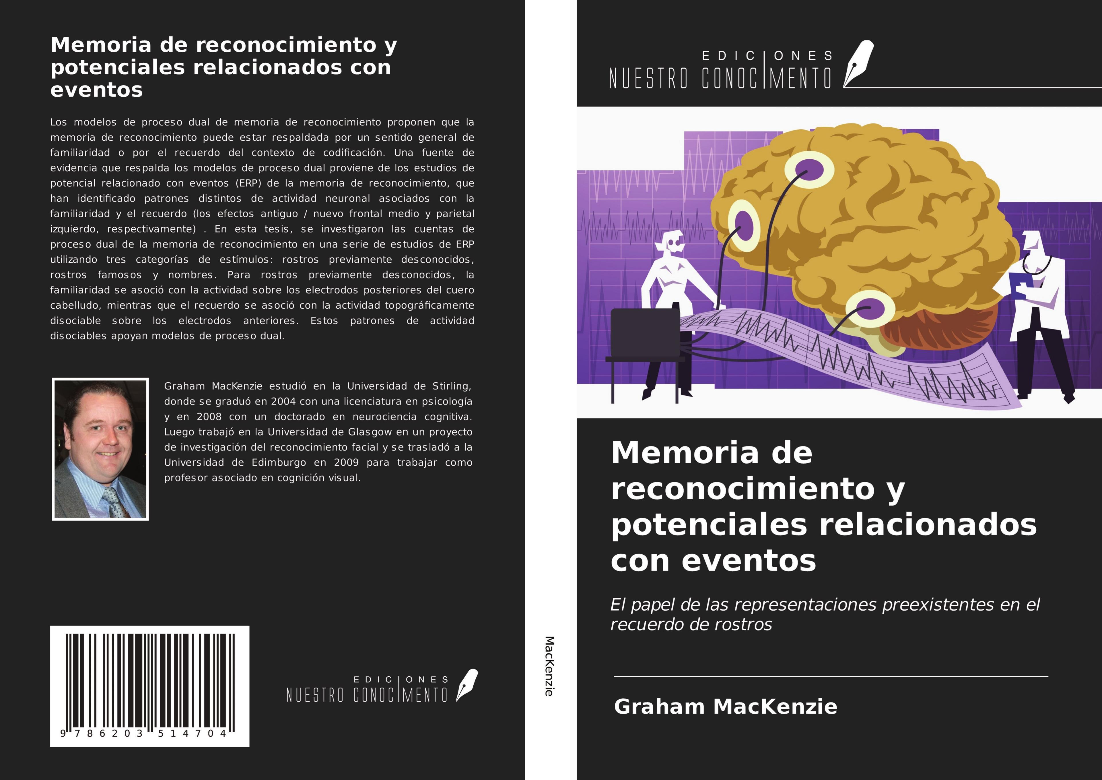 Vorderes Coverbild Memoria de reconocimiento y potenciales relacionados con eventos