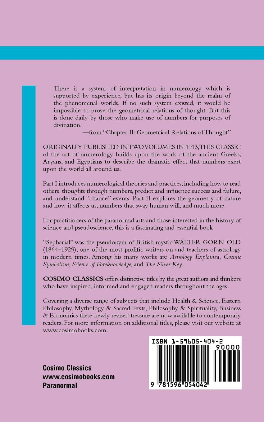 Rückseitencover The Kabala of Numbers