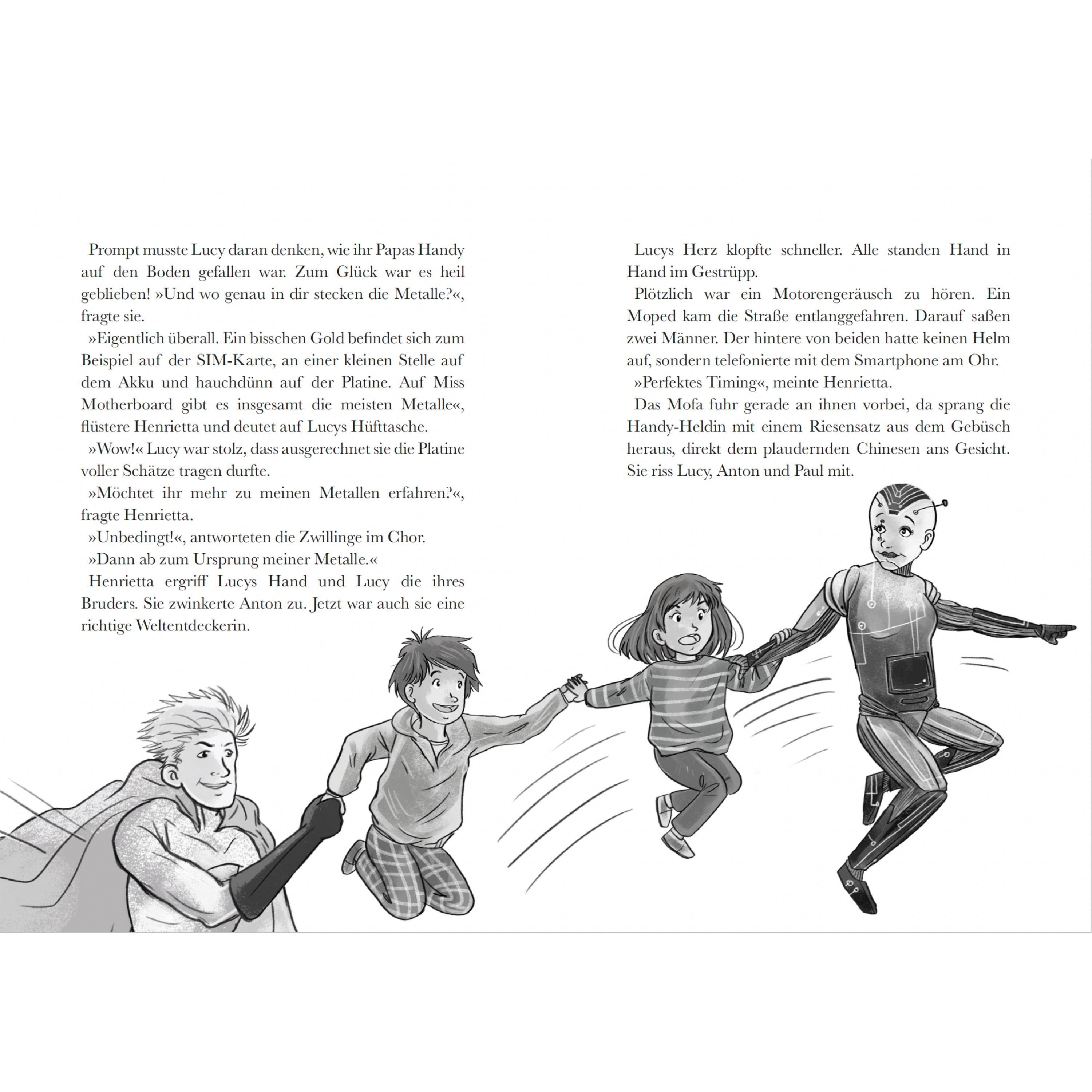 Beispielinhalt (Bild) Magische Welt der Dinge (Bd. 2): Das Geheimnis von Henrietta Handy