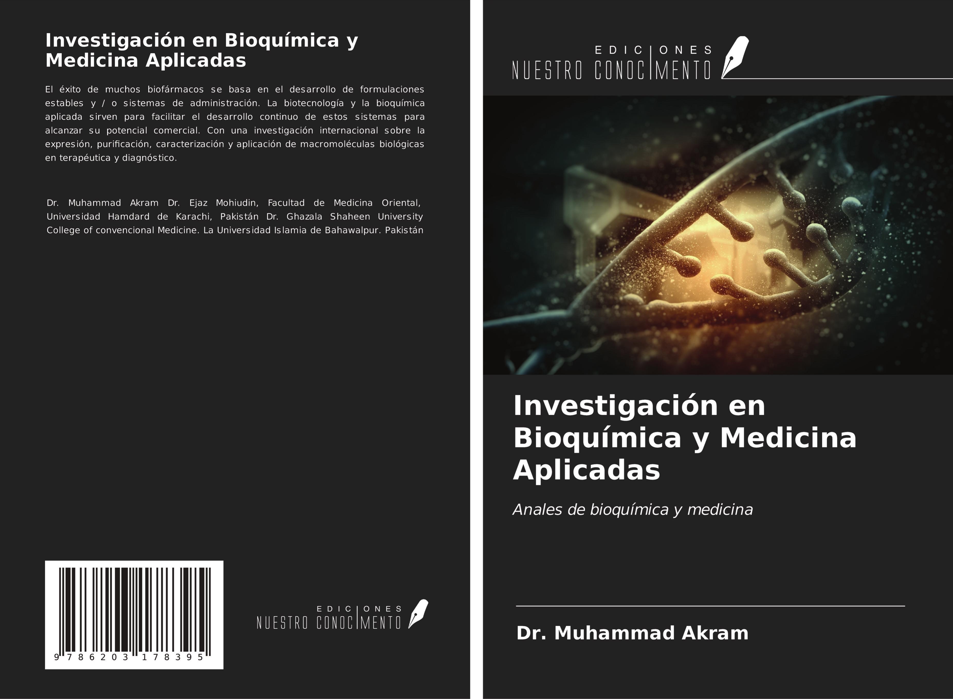 Vorderes Coverbild Investigación en Bioquímica y Medicina Aplicadas