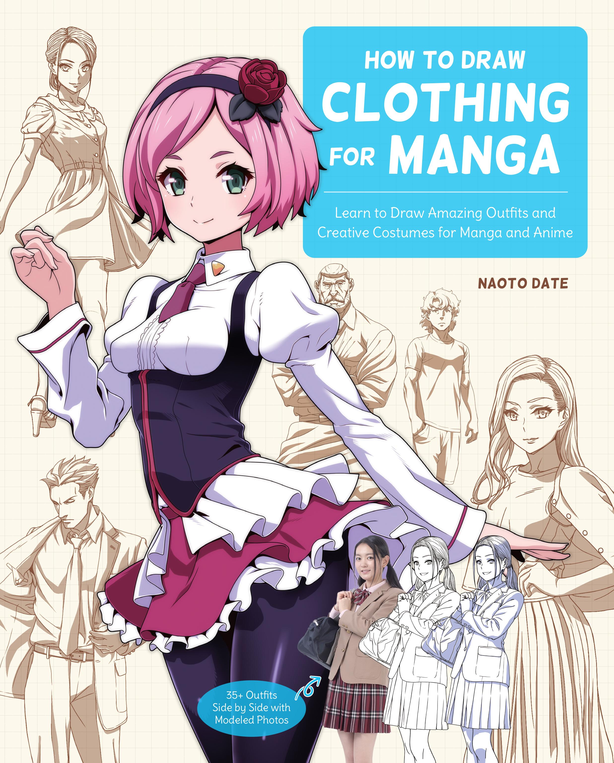 Vorderes Coverbild How to Draw Clothing for Manga